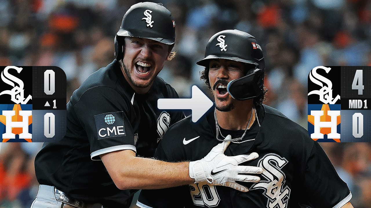 FULL FIRST INNING: White Sox score 4 runs vs. Astros! 💪 | MLB Highlights