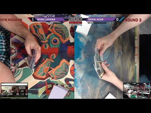 WAR Modern League 5/30 Round 3 | Ryan Layman (Dredge) vs. Derin Acar (Tron)