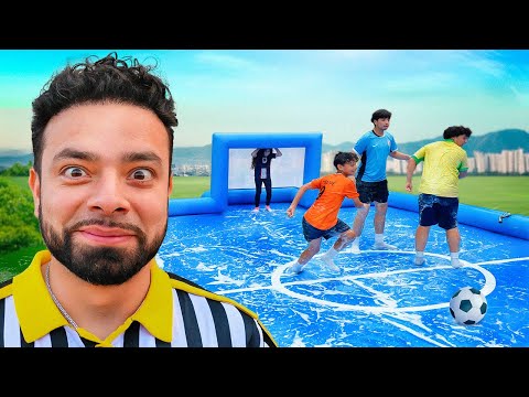 Slippery Football with Subscribers