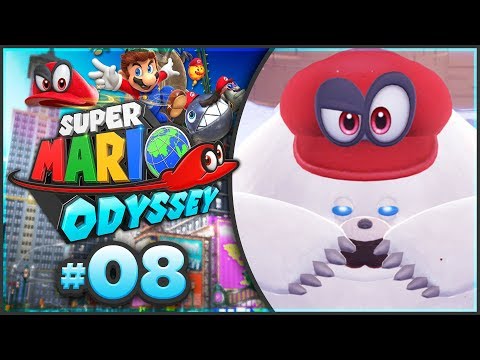 Super Mario Odyssey - Snow Kingdom 100% Walkthrough! [Part 8]