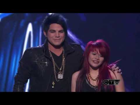 Adam Lambert & Allison Iraheta-American Idol Top 4 Slow Ride(HD)