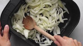 Easy Air Fryer Onions Recipe (Sautéed Style)