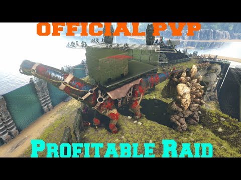 Tek Base Raid & Insane Loot! - Official PVP (E11) - ARK Survival