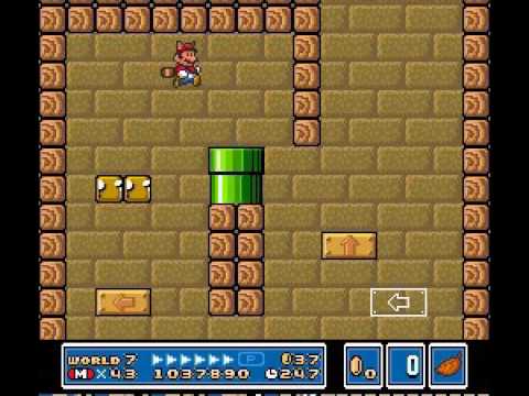SMB3 styled Hack - World 7 Piranha Plant #2