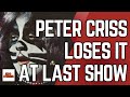 Peter Criss’s Explosive KISS Farewell