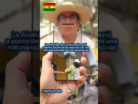 🇧🇴🚨 URGENTE COCHABAMBA BOLIVIA 🚨🇧🇴 A punto de cerrar su gestión, la Alcaldía de #cochabamba 🚨