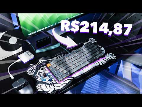 Produtos BARATOS e DIFERENCIADOS para deixar o seu SETUP INCRÍVEL! | Por até R$250!