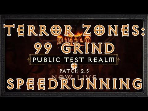 [D2R PTR] Impacts of Terror Zones on Speedrunning and 99 Grind