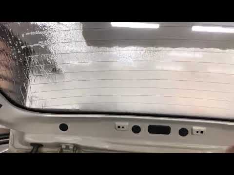 ATR Solution Window Film Adhesive Remover in action!