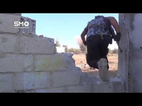 اشتباكات عند حاجز أبو كاسر والسيطرة عليه على أطراف غربة غزالة من قبل فرقة الحسم في ريف درعا