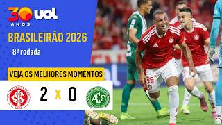 INTERNACIONAL 2 X 0 CHAPECOENSE | MELHORES MOMENTOS | BRASILEIRÃO
