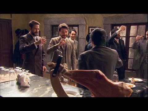 Puente Viejo C1279 - Brindis por Severo y Lucas en su despedida de soltero