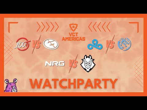 100T vs EG & C9 vs LEV & NRG vs G2 | VCT Americas Kickoff #VCTWatchparty | !patreon !socials