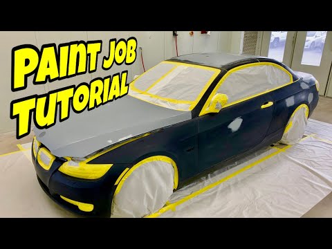 Beginner's Guide to Painting a Car