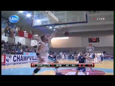 Fadi El Khatib dunk vs Byblos