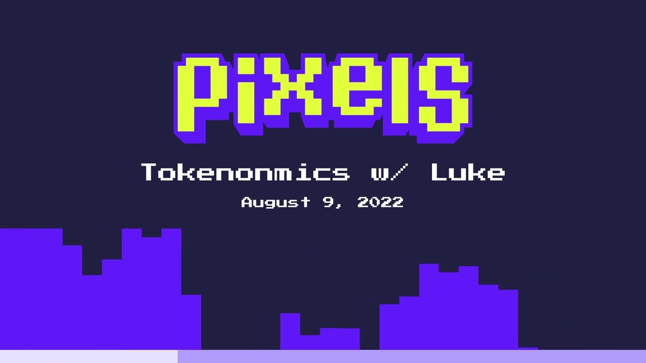 Putar video Tokenomics with Pixels CEO sekarang Tokenomics with Pixels CEO