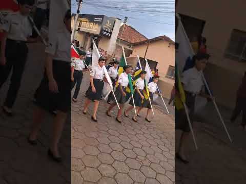 Desfile Civico do Aniversário de Taquaral de Goiás 2026 #goiás #taquaral #fanfarra
