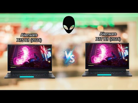 Alienware X15 R1 (2021) vs Alienware X17 R1 (2021) | QUAD fans laptop !!