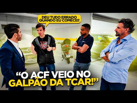 RICARDINHO ACF VOLTOU NO GALPÃO ONDE VAI SER A OFICINA MECÂNICA DA TCAR...
