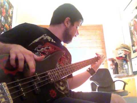 To Live is to Die - bass cover - R.I.P Cliff