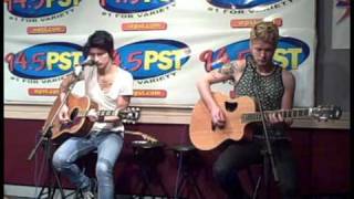 Hot Chelle Rae performs Bleed in the PST Live Lounge