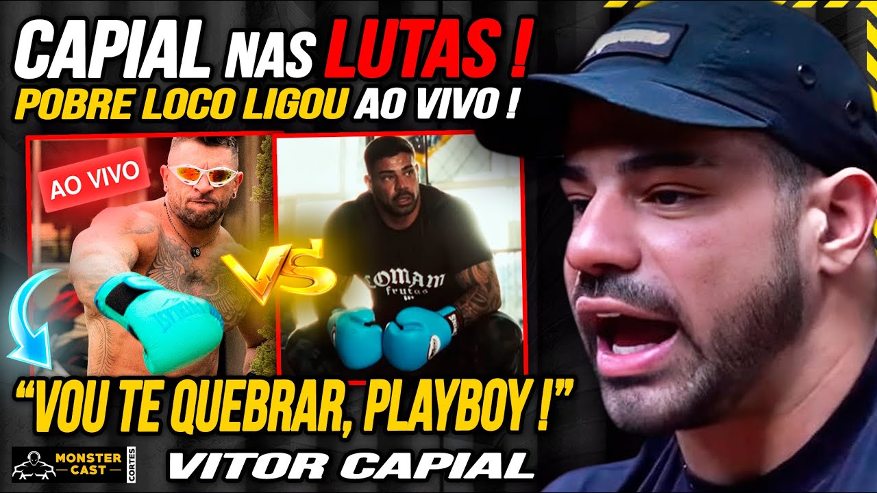 POBRE LOCO vs CAPIAL E REY PHYSIQUE ! A MAIOR LUTA DA MAROMBA !? | VITOR CAPIAL