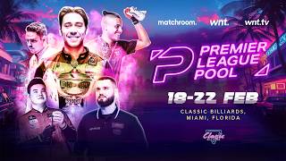 WATCH LIVE: 2026 Premier League Pool | Table Three | Day One