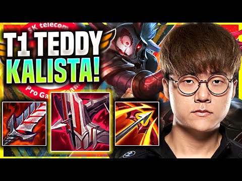 TEDDY DESTROYING WITH KALISTA! - T1 Teddy Plays Kalista ADC vs Ezreal! | Season 11