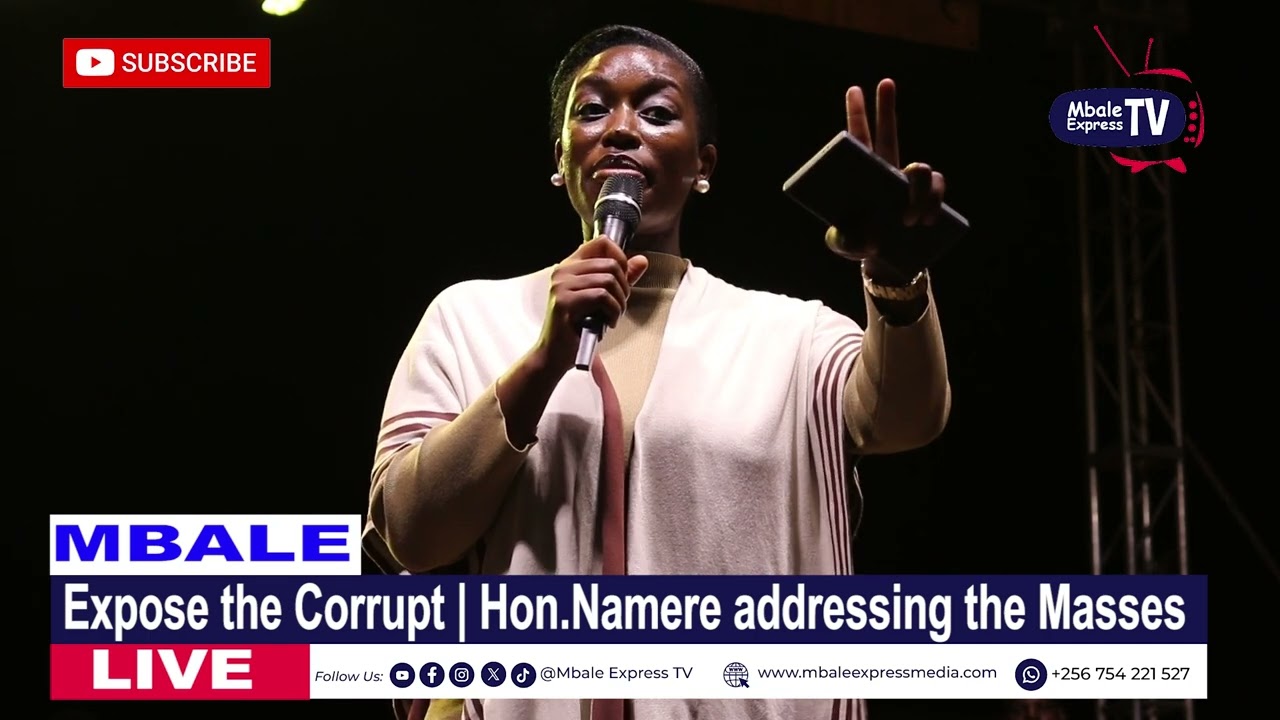 Namere addresses masses in Mbale City 
