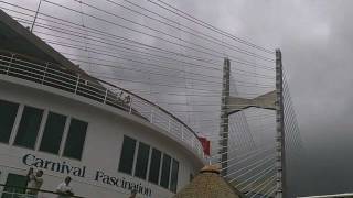 Sailing Under the Dames Point Bridge