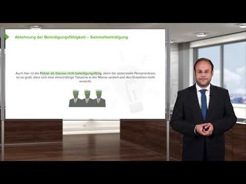 Strafrecht I Straftaten gegen die Ehre - Einführung I RA Stefan Koslowski