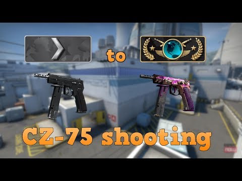 Silver 1 to Global Elite ★ CZ-75 shooting