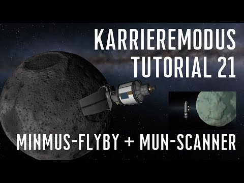 KSP 1.11 Karriere Tutorial 21 - Minmus-Flyby und Mun-Scanner (2/2)