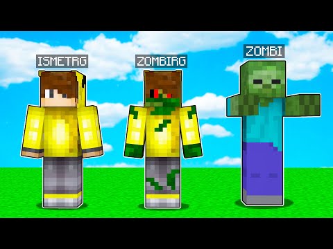 NASIL ZOMBİ OLDUM? 😱 - Minecraft