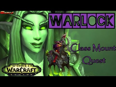 Warlock Class New Flying Mount Quest  ( World of Warcraft PTR Version )