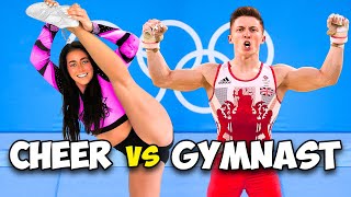 OLYMPIC GYMNAST vs CHEERLEADER! (Who Will Win?)