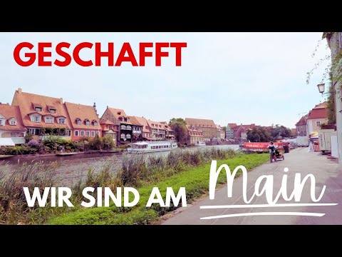 Geschafft - Wir sind am Main  Tag 6 #radreise #radtour