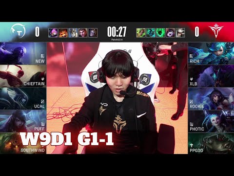 TT vs V5 - Game 1 | Week 9 Day 1 LPL Spring 2022 | TT vs Victory Five G1