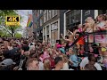 ️‍ Walking Amsterdam Pride 2025 Insane Street Celebration Parade 4K Walk Tour