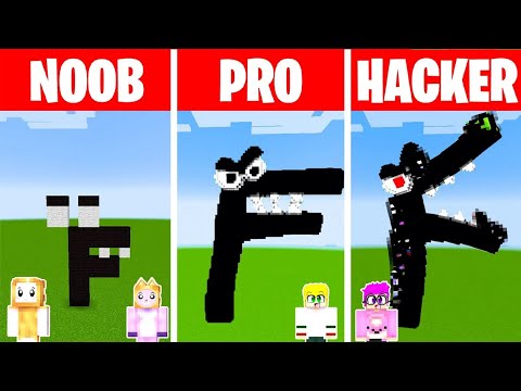 EPIC Minecraft Noob vs Pro vs Hacker Challenges!