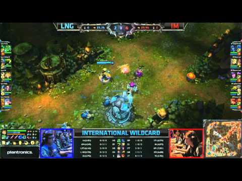 LNG vs IM | Lyone Gaming vs Team Immunity | International Wildcard Round 1 | GamesCom 2013 Day 1