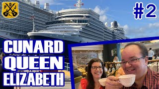 Cunard Queen Elizabeth Pt.2 - Wellness Cafe, Vocal Lesson, Radio Play, Afternoon Tea, Gala Evening