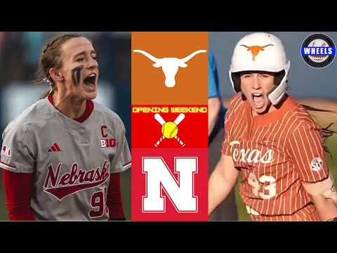 #1 Texas vs #9 Nebraska (G2) | 2026 College Softball Highlights