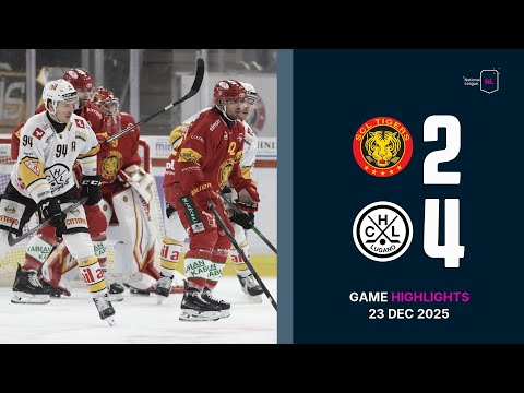 SCL Tigers vs. HC Lugano - Game Highlights