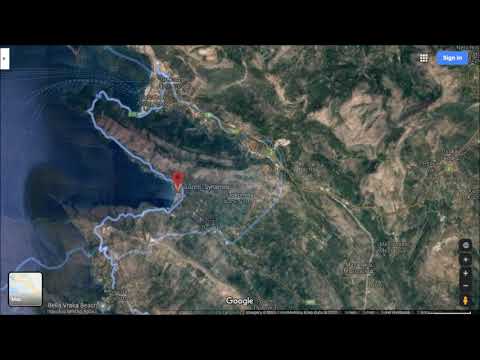 DRIVING IN GREECE  Ηγουμενίτσα  Igoumenitsa IN A driving view..to Πρέβεζα Preveza  ROAD E-55 Ἑλλάδος