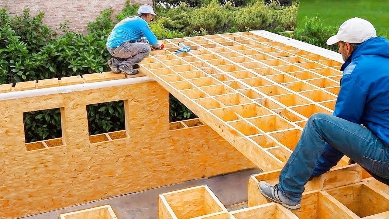 Construction Workers Use Wood Technique You've Never Seen - Most Ingenious Construction Technologies