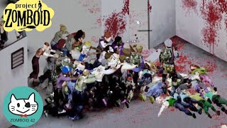 【Zomboid42】#6 軍事施設で大群に襲われて……… ローズウッド探索体感95％　【夫婦】