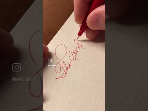 The Art of Writing (12wpm) #cursive #handwriting #calligraphy #writing #oddlysatisfying