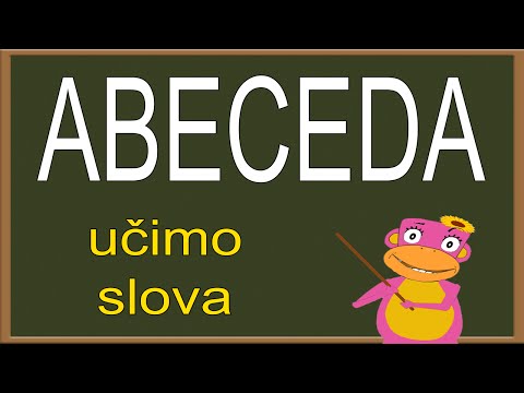 ABECEDA -  Učimo slova