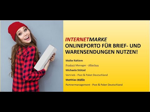Live Webinar: Internetmarke & Onlineporto / Gastgeber DHL Deutsche Post Afterbuy 22-02-2023